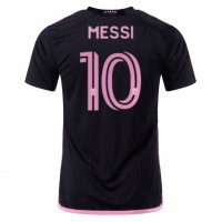 Camisa de Futebol Inter Miami Lionel Messi #10 Equipamento Secundário 2023-24 Manga Curta